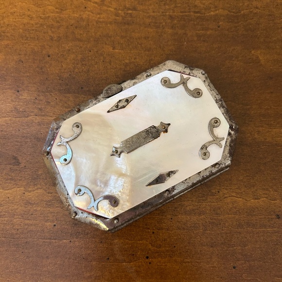 Vintage Mother of Pearl Vintage Card Holder - Picture 2 of 7